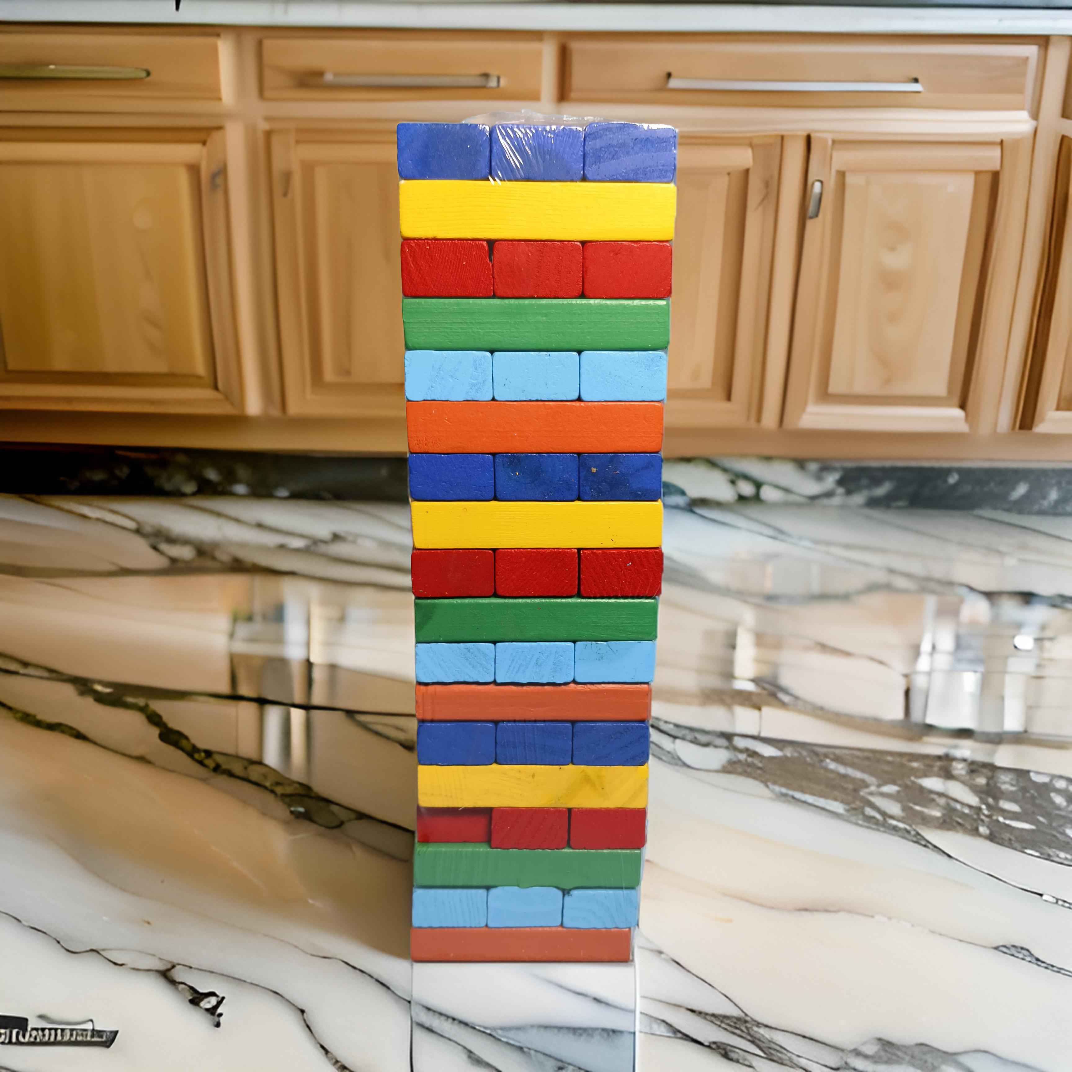 Colorful Wooden Stacking Games